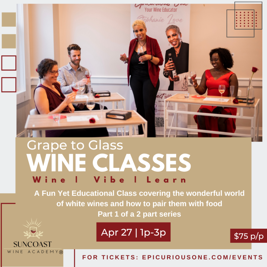 Grape to Glass Wine Education Series offered by Suncoast Wine Academy