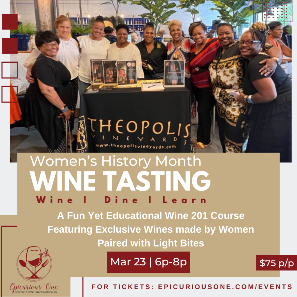 Wine Educator Stephanie Love hosts 3rd Annual Celebration of Women in Wine in the Tampa Bay Area!